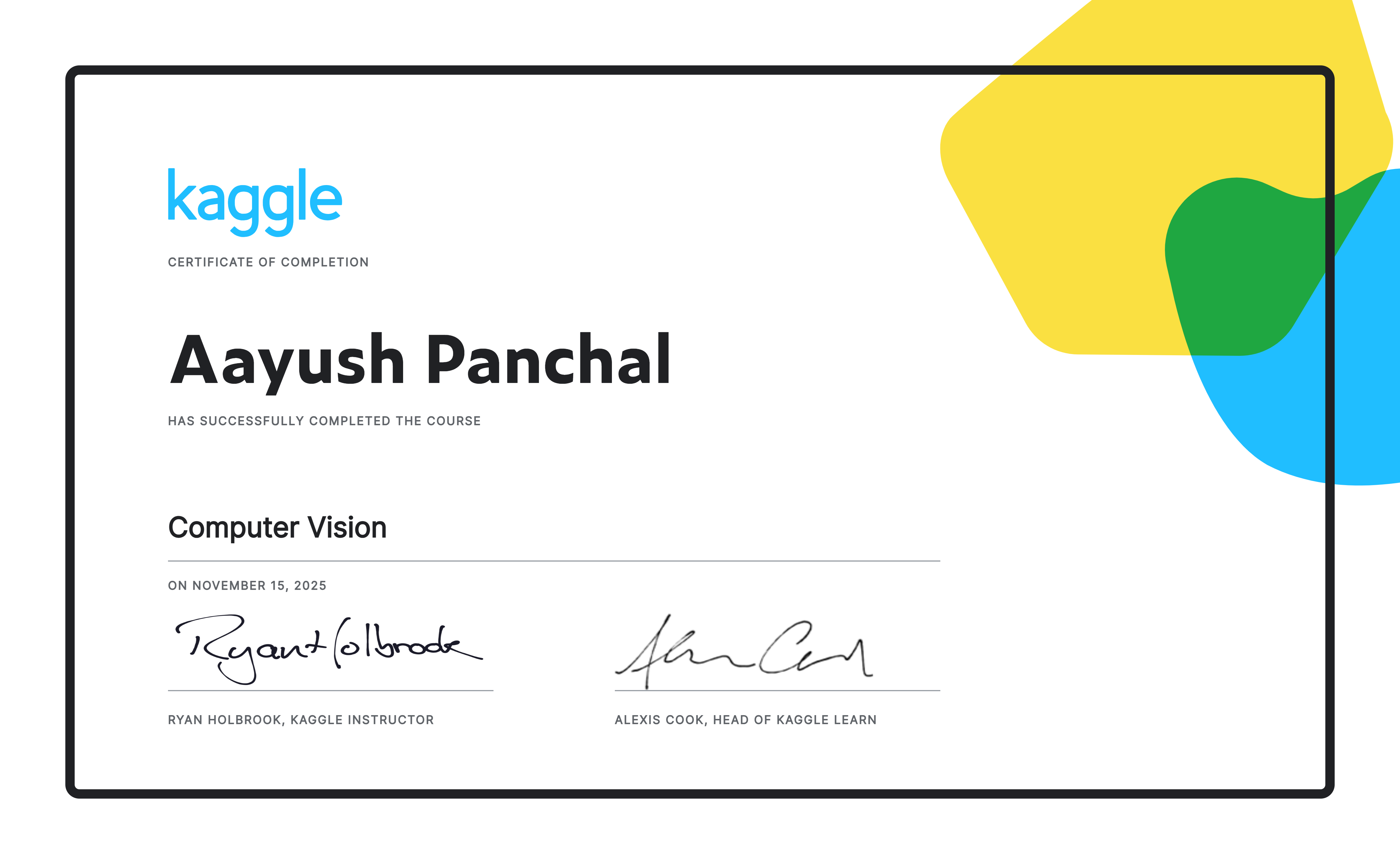 Certificate 2